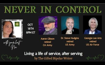 Dr. Steve at Never in Control with Nic – Veterans