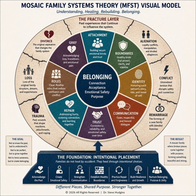 Moasic Family Systems Theory Visual model