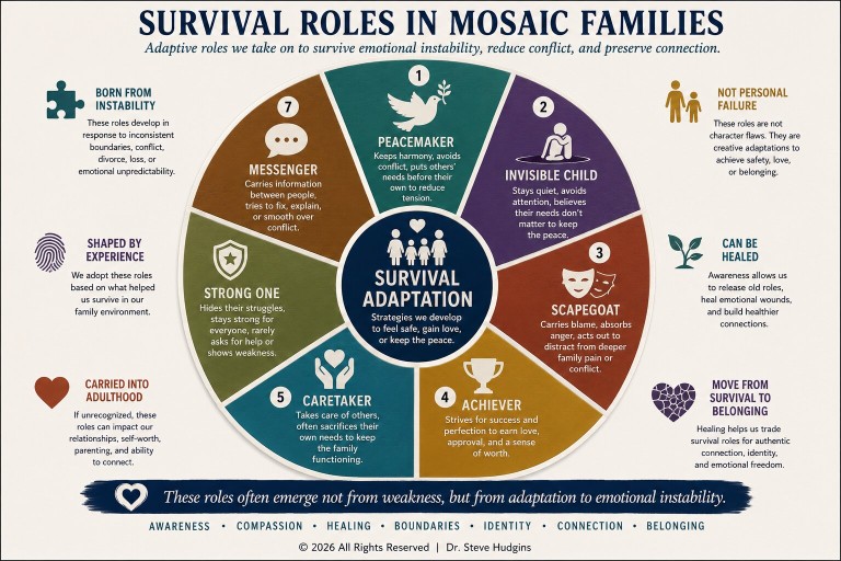 survival roles Mozaic Family
